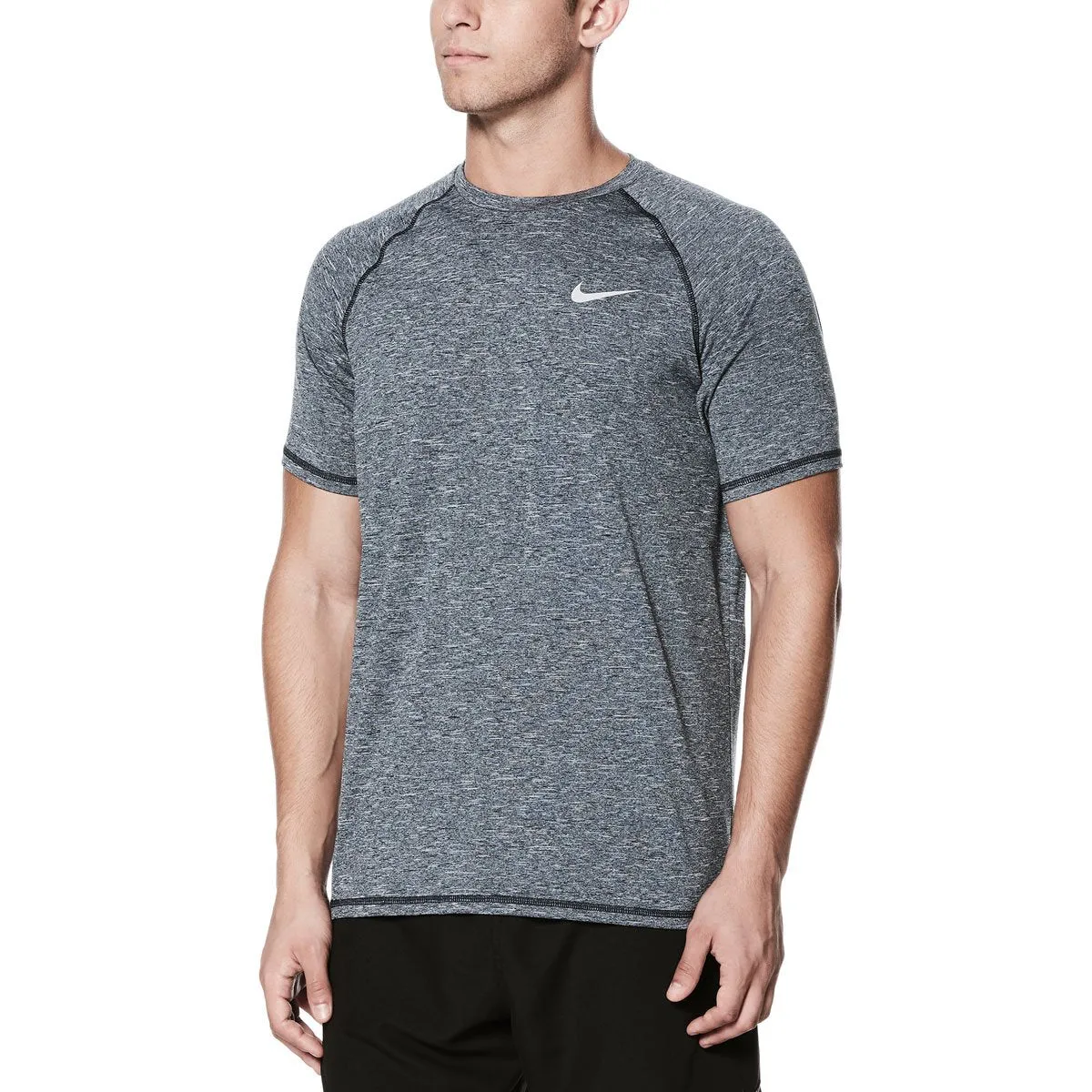 Nike Swim Men's Hydroguard Heather Short Sleeve T-Shirt