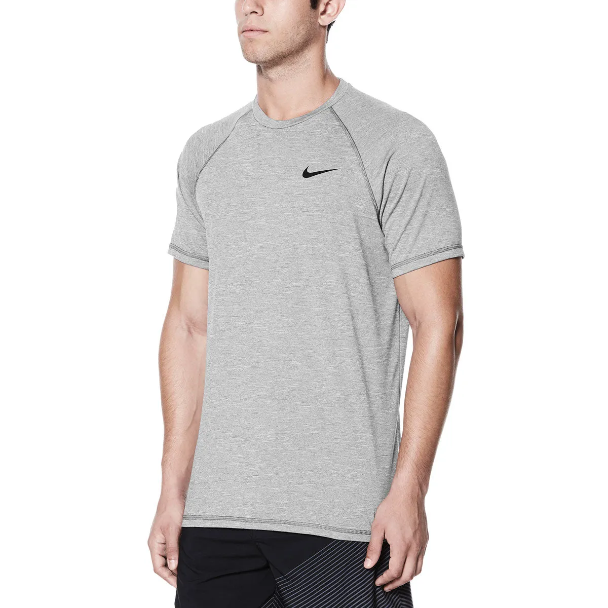 Nike Swim Men's Hydroguard Heather Short Sleeve T-Shirt