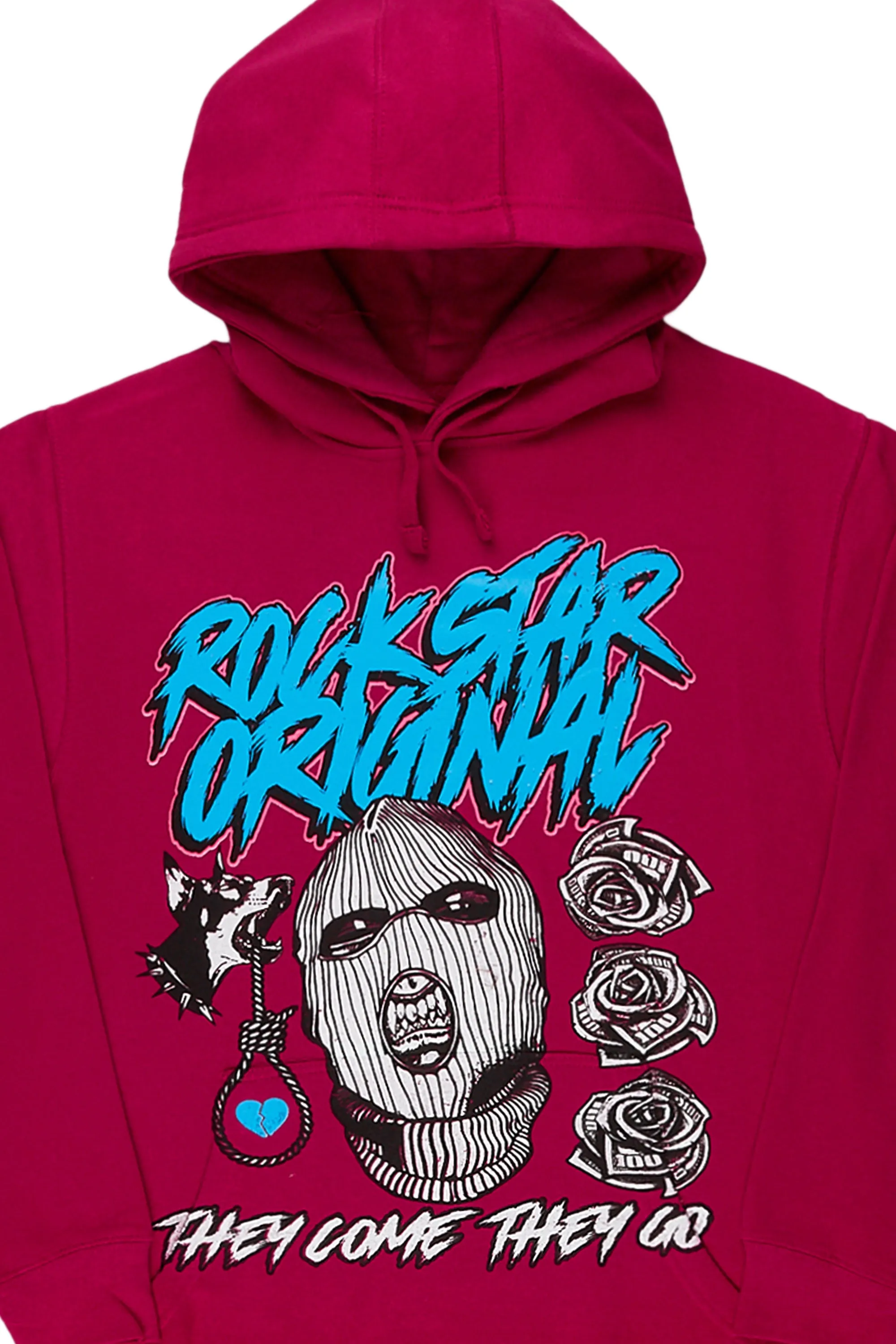 Nolani Fuchsia Oversized Hoodie