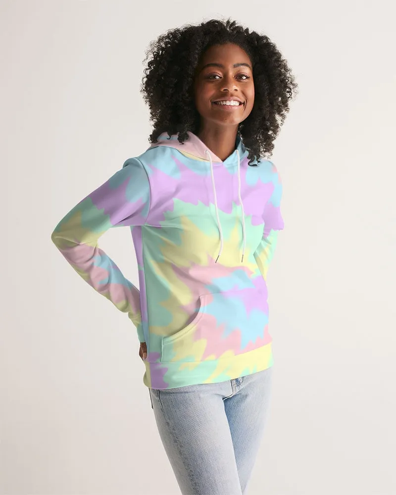 Pastel Smash Tie Dye Women's Hoodie