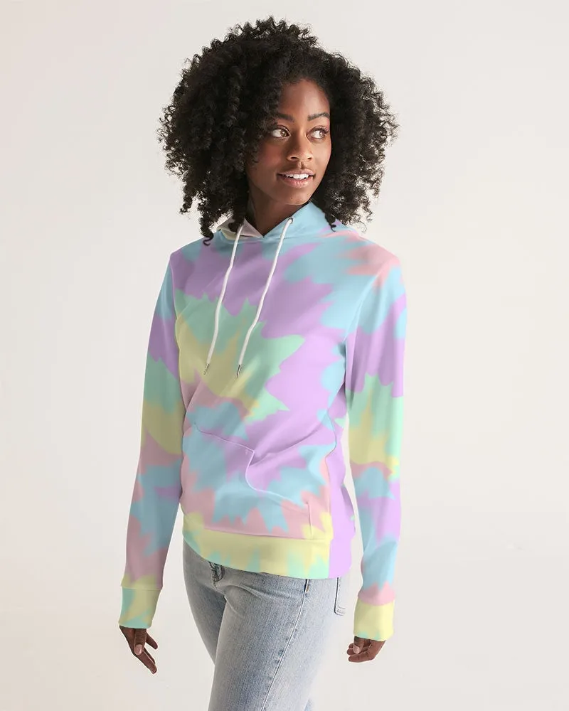 Pastel Smash Tie Dye Women's Hoodie