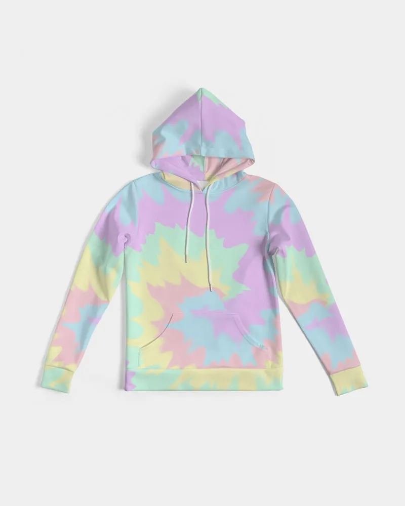 Pastel Smash Tie Dye Women's Hoodie