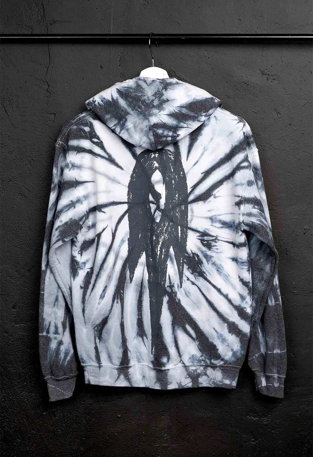 SOMETHING Tie-Dye Hoodie