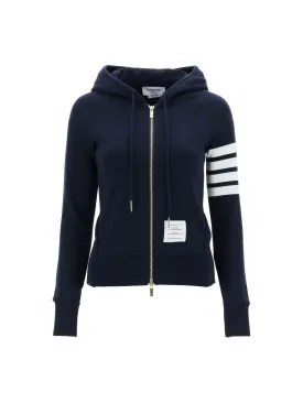 Striped Cotton Hoodie