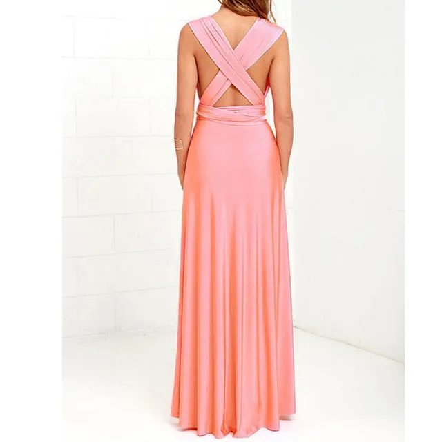 Stylemein - Backless Maxi Dress | Halter Dress