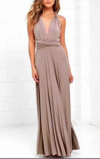 Stylemein - Backless Maxi Dress | Halter Dress