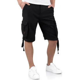 Surplus Airborne Vintage Shorts Black