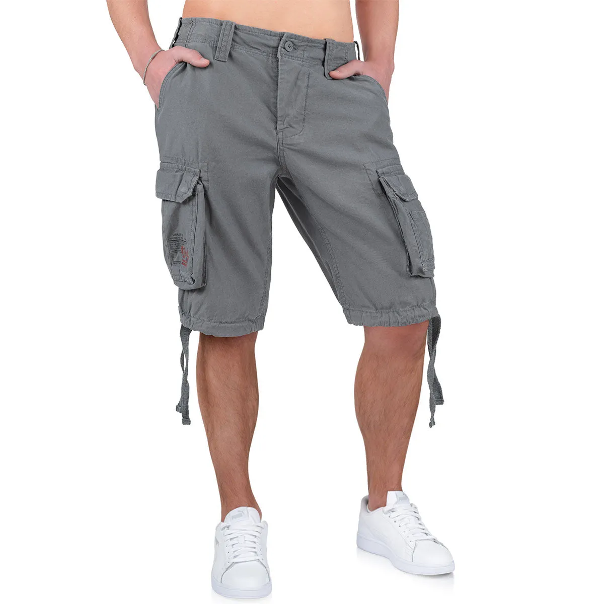 Surplus Airborne Vintage Shorts Grey