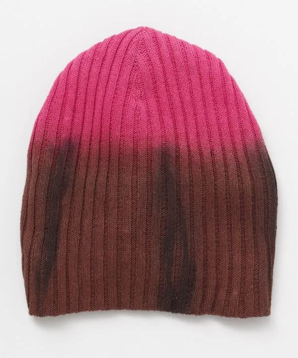 Tie Dye Knit Cotton Beanie