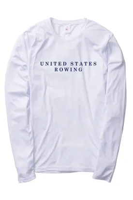 Unisex UV Protection U.S. Rowing and Oar Long Sleeve