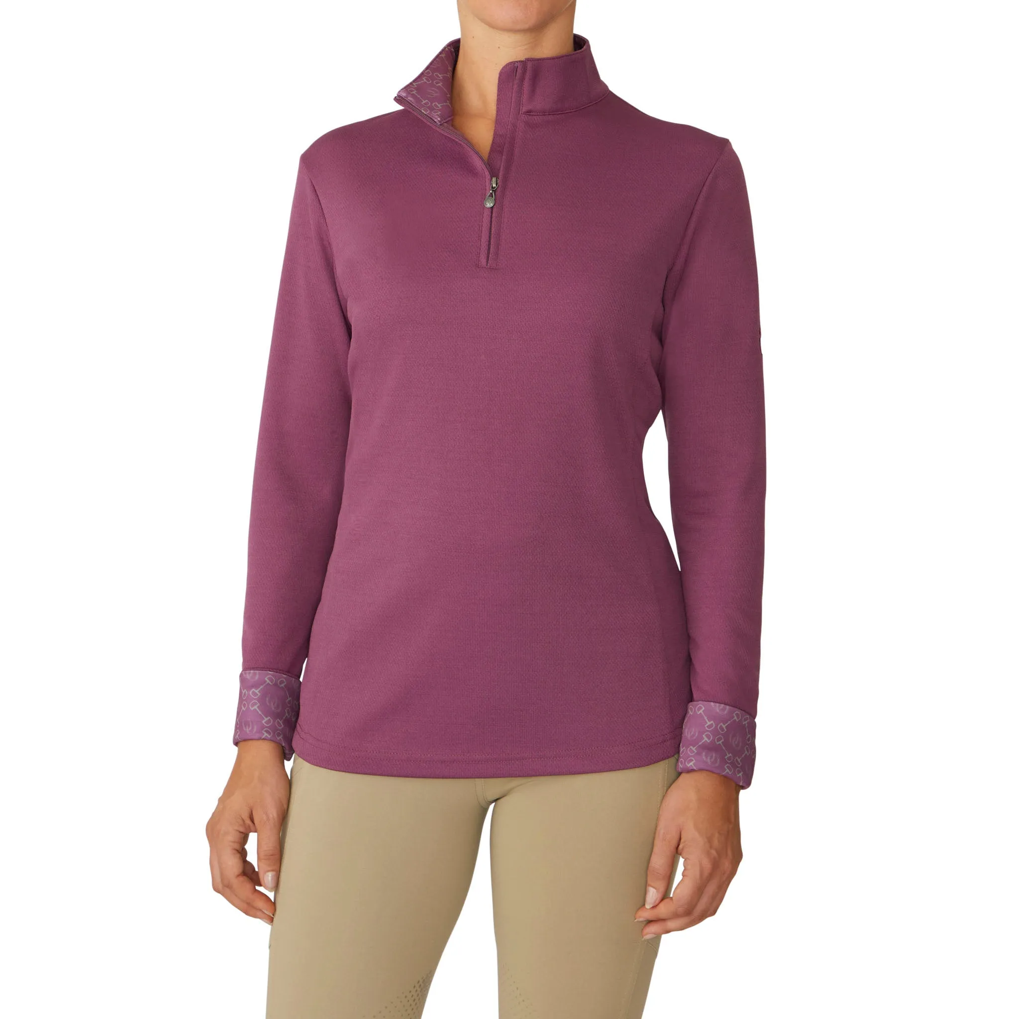 Women's Cool Rider UV Long Sleeve Sun Shirt - Berry