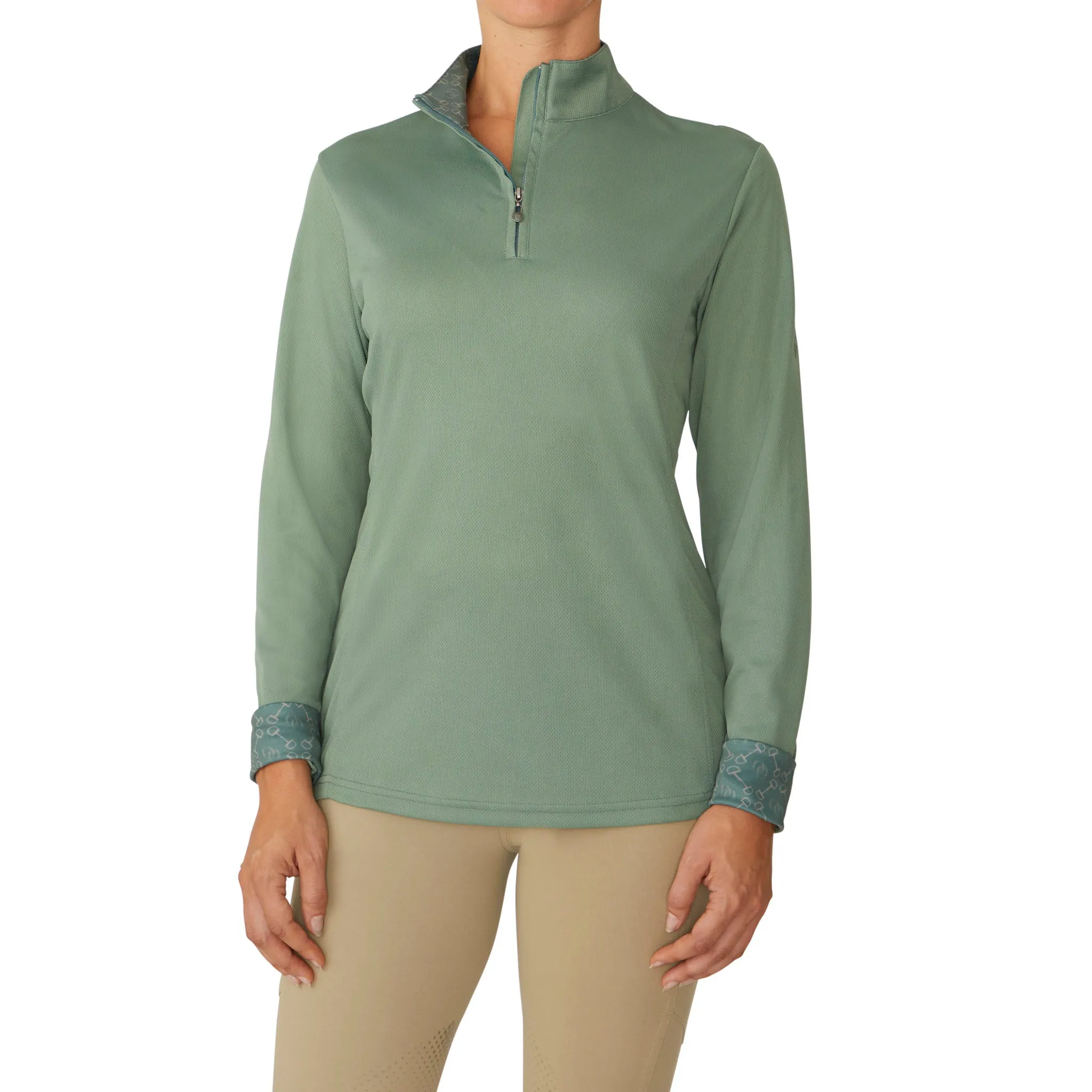 Women's Cool Rider UV Long Sleeve Sun Shirt - Silver Pine