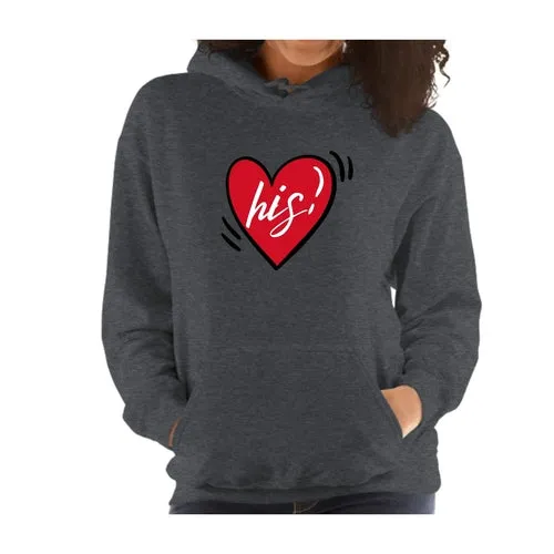 Womens Hoodie, Say it Soul His Heart, Couples