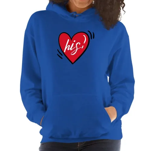 Womens Hoodie, Say it Soul His Heart, Couples