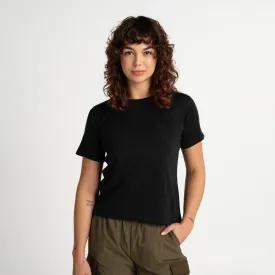 Womens Merino T-Shirt Charcoal