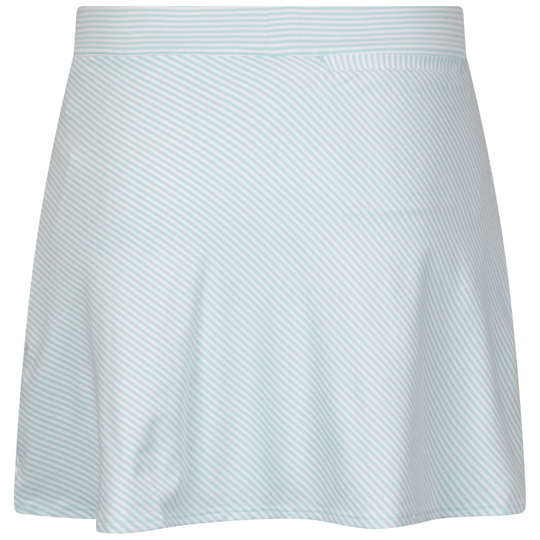 Womens Vista Stripe Sally Trim Skort Blue Spruce/White - AW24