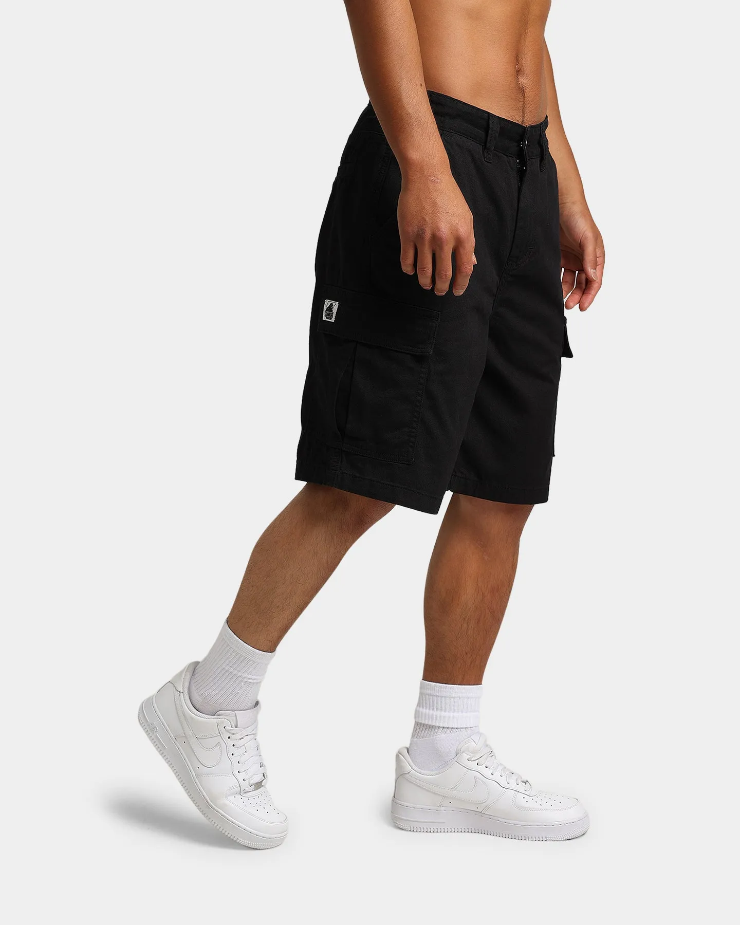 X-Large Tactical Cargo Shorts Black