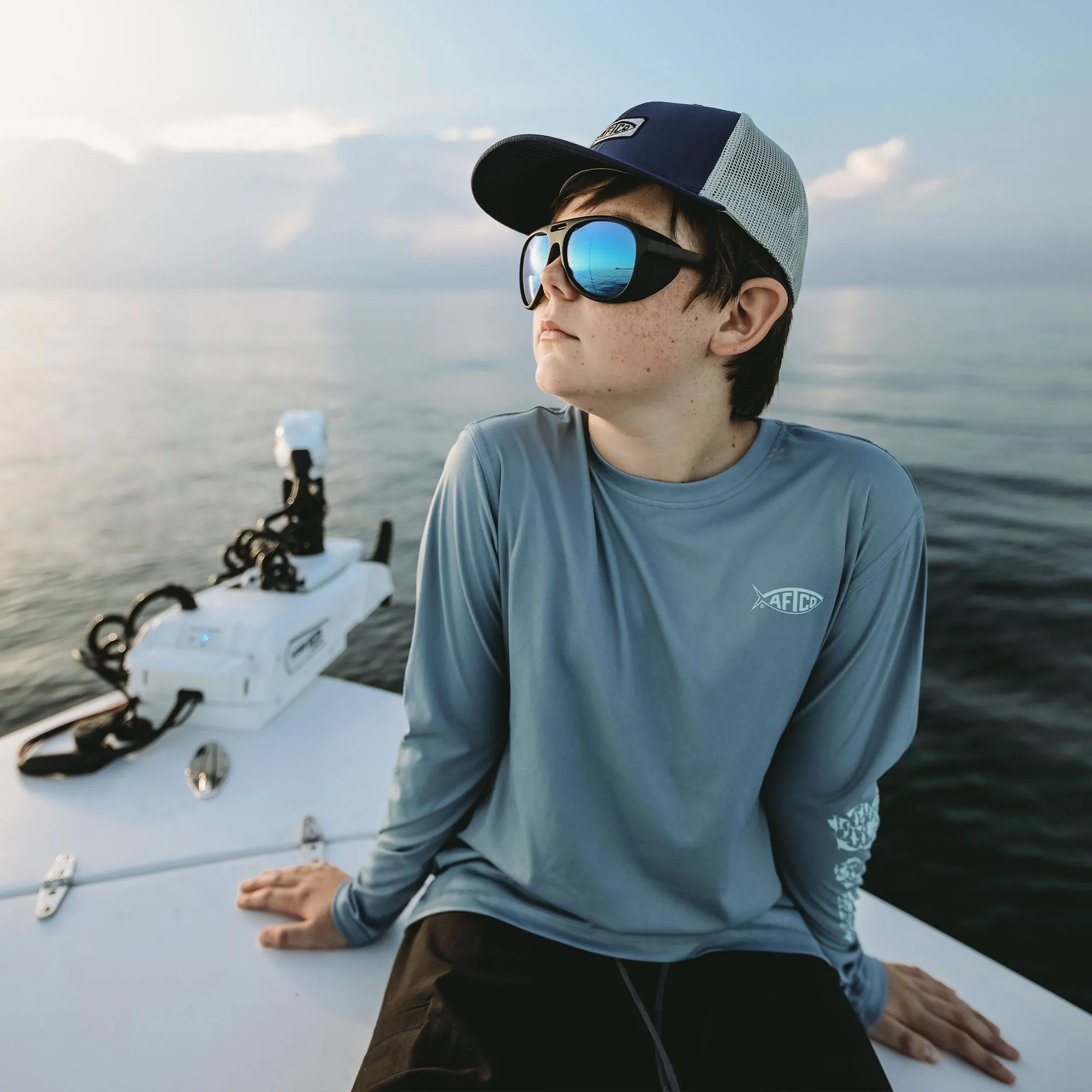 Youth Jigfish LS Shirt